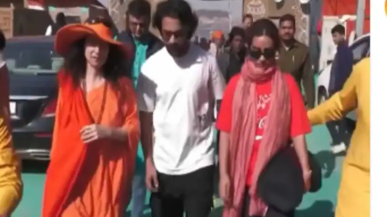 ਰਾਜਕੁਮਾਰ ਰਾਓ ਅਤੇ ਪੱਤਰਲੇਖਾ ਨੇ ਮਹਾਂਕੁੰਭ ​​ਮੇਲੇ 2025 ਵਿੱਚ ਸ਼ਿਰਕਤ ਕੀਤੀ, ਅਧਿਆਤਮਿਕ ਅਨੁਭਵ ਸਾਂਝਾ ਕੀਤਾ