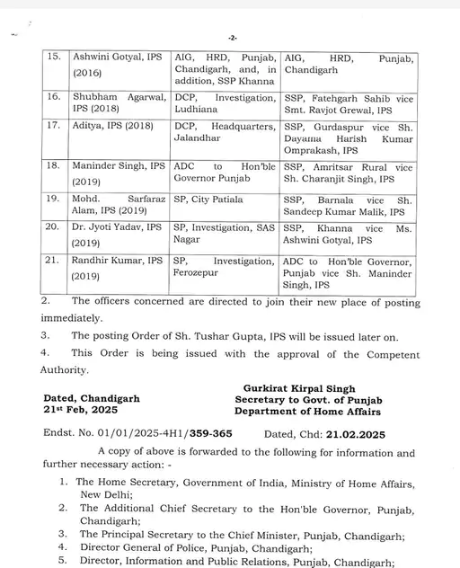punjab police 
