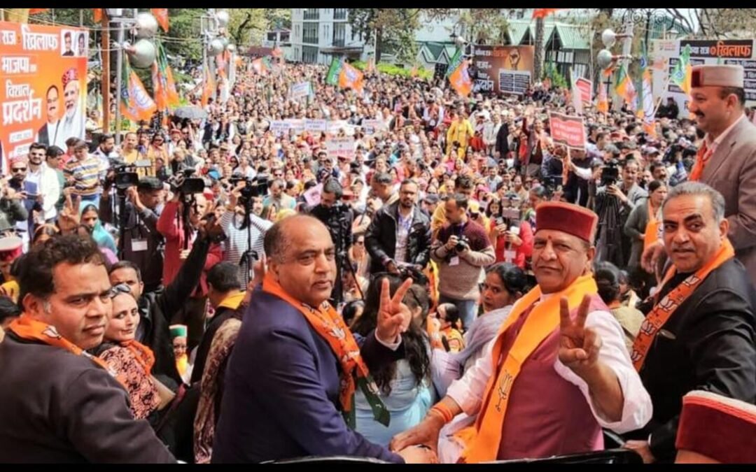 Himachal News : ਹਿਮਾਚਲ ਵਿੱਚ ਮਾਫੀਆ ਰਾਜ ਅਤੇ ਭ੍ਰਿਸ਼ਟਾਚਾਰ ਆਪਣੇ ਸਿਖਰ ‘ਤੇ , ਕਾਂਗਰਸ ਸਰਕਾਰ ਨੂੰ ਸੱਤਾ ਤੋਂ ਹਟਾਉਣਾ ਜ਼ਰੂਰੀ – ਸ਼੍ਰੀਕਾਂਤ ਸ਼ਰਮਾ