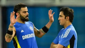 Gautam Gambhir and Virat Kohli