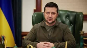 Ukraine President Volodymyr Zelensky