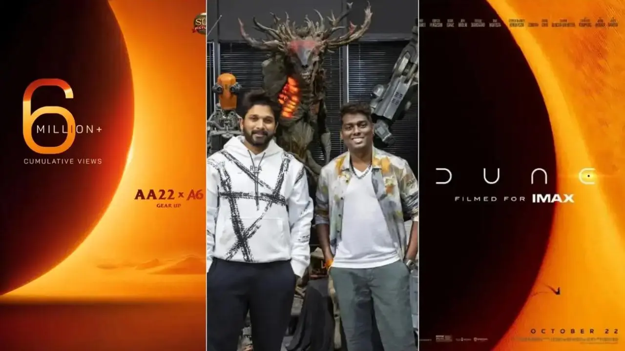 Allu Arjun Poster film AA22 released