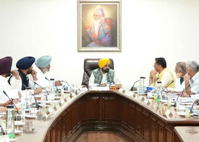 ਮੁੱਖ ਮੰਤਰੀ ਭਗਵੰਤ ਮਾਨ ਨੇ 24 ਸਤੰਬਰ ਨੂੰ ਕੈਬਿਨੇਟ ਦੀ ਅਹਿਮ ਮੀਟਿੰਗ ਸੱਦੀ