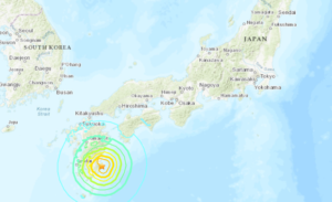 Earthquake in Japan