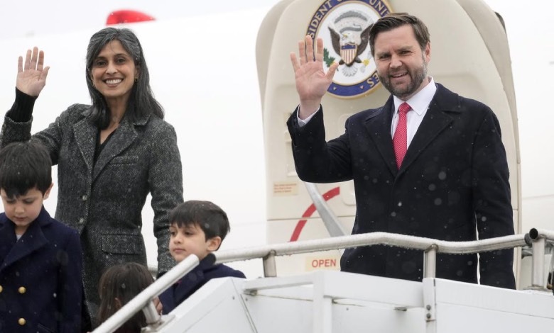 JD vance india visit 2025