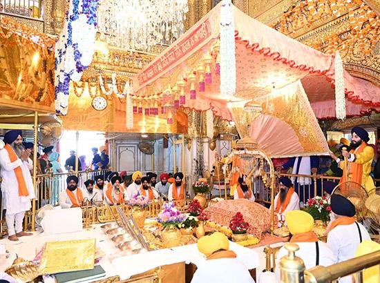 ਪੰਜਵੇਂ ਪਾਤਸ਼ਾਹ ਜੀ ਦੇ ਪ੍ਰਕਾਸ਼ ਗੁਰਪੁਰਬ ਦੀ ਐਡਵੋਕੇਟ ਧਾਮੀ ਨੇ ਸੰਗਤ ਨੂੰ ਦਿੱਤੀ ਵਧਾਈ