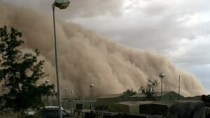 Storm in Mongolia