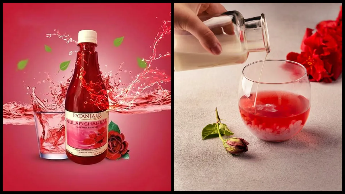 ਗੁਲਾਬ ਦੀਆਂ ਪੱਤੀਆਂ ਤੋਂ ਲੈ ਕੇ ਬੋਤਲ ਤੱਕ, ਜਾਣੋ ਕਿਵੇਂ ਤਿਆਰ ਕੀਤਾ ਜਾਂਦਾ ਪਤੰਜਲੀ ਸ਼ਰਬਤ ?