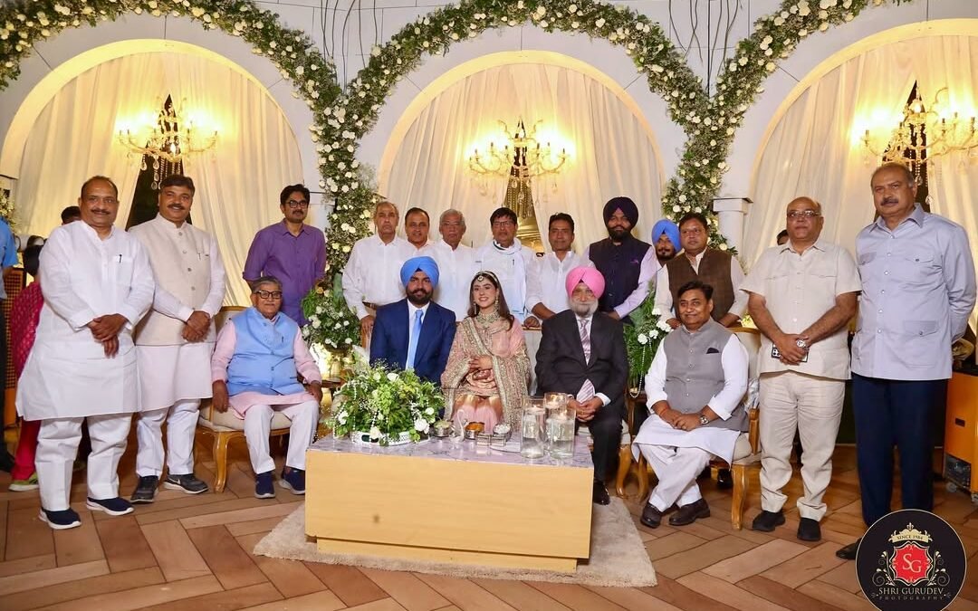 MP Randhawa’s son’s engagement in Chandigarh: ਪੰਜਾਬ ਦੇ ਰਾਜਪਾਲ ਸਮੇਤ ਕਈ ਮਸ਼ਹੂਰ ਹਸਤੀਆਂ ਨੇ ਕੀਤੀ ਸ਼ਿਰਕਤ