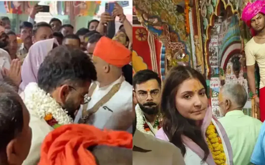 ਵਿਰਾਟ ਕੋਹਲੀ IPL ਪਲੇਆਫ ਤੋਂ ਪਹਿਲਾਂ ਅਯੁੱਧਿਆ ਪਹੁੰਚੇ, ਪਤਨੀ ਅਨੁਸ਼ਕਾ ਸ਼ਰਮਾ ਨਾਲ ਰਾਮਲਲਾ ਦੇ ਕੀਤੇ ਦਰਸ਼ਨ