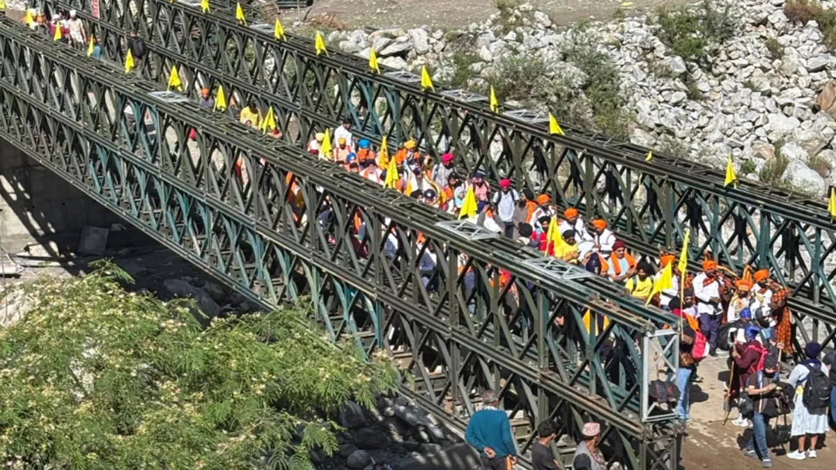 Hemkund Sahib Yatra: ਪਹਿਲਾ ਜੱਥਾ ਪਹੁੰਚਿਆ ਘੰਗਰੀਆ , ਹੇਮਕੁੰਡ ਸਾਹਿਬ ਦੇ ਕਪਾਟ ਅੱਜ ਖੁੱਲ੍ਹਣਗੇ