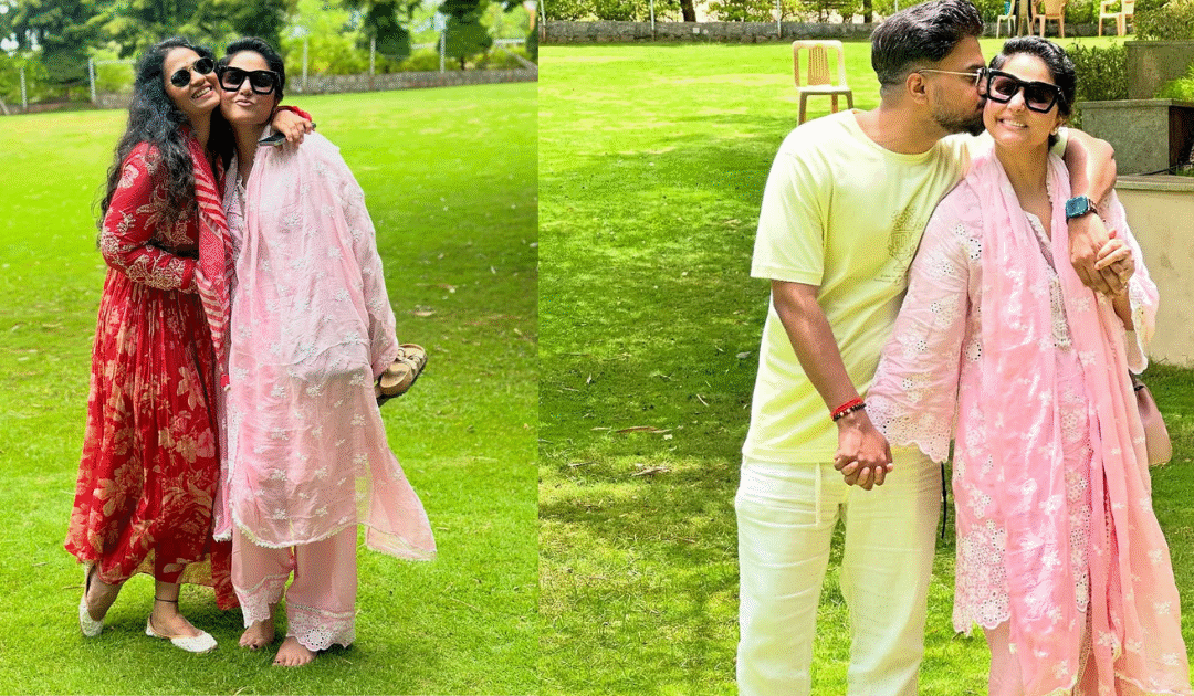 Hina Khanਅਤੇ ਵਿਕਰਾਂਤ ਮੈਸੀ ਨੇ ਸ਼੍ਰੀ ਸ਼੍ਰੀ ਰਵੀਸ਼ੰਕਰ ਦੇ ਆਸ਼ਰਮ ਦਾ ਕੀਤਾ ਦੌਰਾ , ਸ਼ੇਅਰ ਕੀਤੀਆਂ ਤਸਵੀਰਾਂ