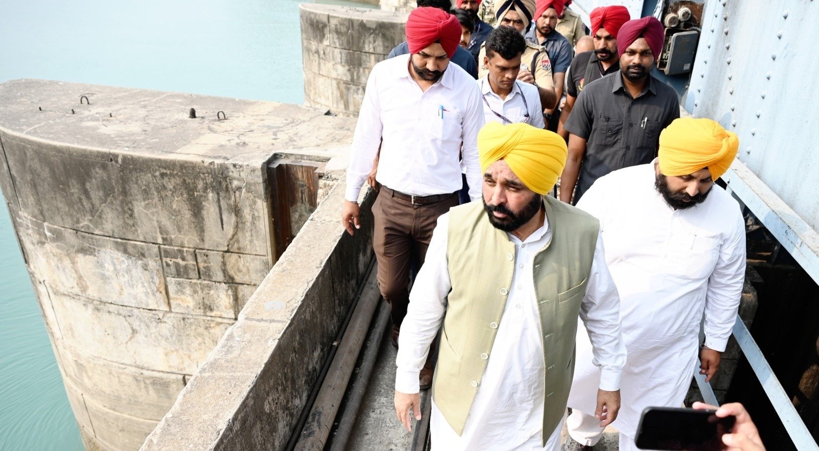 ਪੰਜਾਬ-ਹਰਿਆਣਾ ‘ਚ ਪਾਣੀ ਵਿਵਾਦ, ਅੱਜ ਨੰਗਲ ਡੈਮ ਜਾਣਗੇ ਸੀਐਮ ਮਾਨ