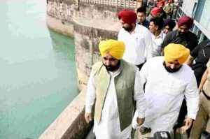 CM Mann Nangal Dam
