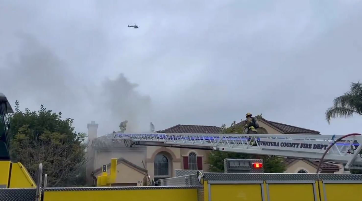 Plane crash in California