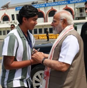 pm Modi met Vaibhav Suryavanshi