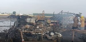 Fire breaks out in Gujjar's barn