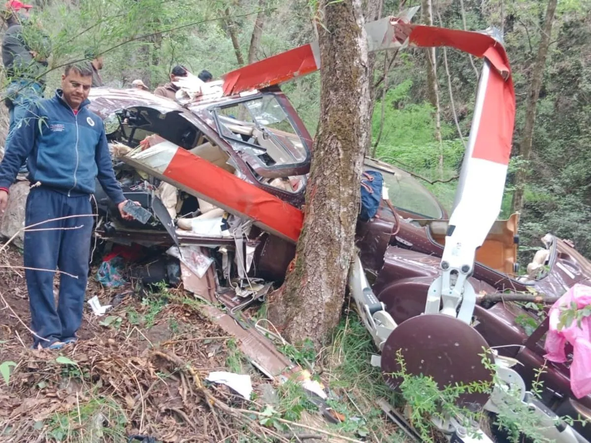 ਉੱਤਰਕਾਸ਼ੀ ‘ਚ ਵੱਡਾ ਹਾਦਸਾ, ਹੈਲੀਕਾਪਟਰ ਕ੍ਰੈਸ਼ ਹੋਣ ਨਾਲ 4 ਲੋਕਾਂ ਦੀ ਮੌਤ