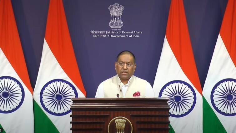 ‘ਪਾਕਿਸਤਾਨ ਨੂੰ ਪੀਓਕੇ ਖਾਲੀ ਕਰਨਾ ਚਾਹੀਦਾ ਹੈ…’, ਵਿਦੇਸ਼ ਮੰਤਰਾਲੇ ਨੇ ਕਿਹਾ- ਤੀਜੀ ਧਿਰ ਨੂੰ ਜੰਮੂ-ਕਸ਼ਮੀਰ ਵਿੱਚ ਦਖਲ ਨਹੀਂ ਦੇਣਾ ਚਾਹੀਦਾ