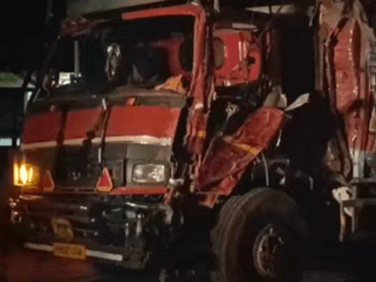 ਰੇਵਾੜੀ ‘ਚ ਬੱਸ-ਕੈਂਟਰ ਦੀ ਟੱਕਰ ‘ਚ 10 ਗੰਭੀਰ ਜ਼ਖ਼ਮੀ, ਦਿੱਲੀ ਪੁਲਿਸ ਮੁਲਾਜ਼ਮ ਦੀ ਮੌਤ