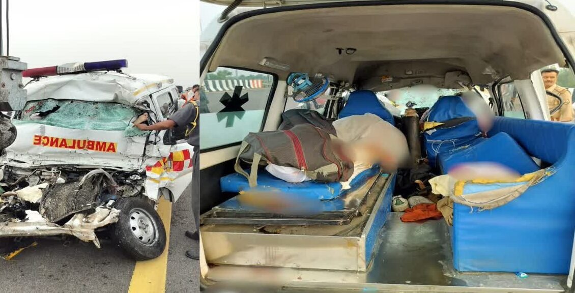 Uttar Pradesh: ਐਂਬੂਲੈਂਸ ਦੀ ਪਿਕਅੱਪ ਨਾਲ ਹੋਈ ਟੱਕਰ, ਪੰਜ ਲੋਕਾਂ ਦੀ ਦਰਦਨਾਕ ਮੌਤ