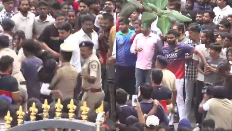 RCB Victory Parade: ਆਰਸੀਬੀ ਵਿਕਟਰੀ ਪਰੇਡ ਦੌਰਾਨ ਚਿੰਨਾਸਵਾਮੀ ਸਟੇਡੀਅਮ ਦੇ ਬਾਹਰ ਭਗਦੜ, ਹੁਣ ਤੱਕ 11 ਦੀ ਮੌਤ, ਕਈ ਜ਼ਖਮੀ