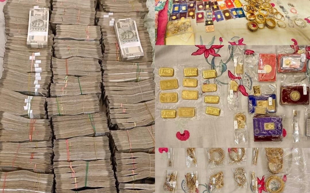 CBI ਨੇ IRS ਅਧਿਕਾਰੀ ਦੇ ਘਰ ‘ਤੇ ਮਾਰਿਆ ਛਾਪਾ, ‘ਖਜ਼ਾਨੇ’ ‘ਚ ਮਿਲਿਆ ਸਾਢੇ 3 ਕਿਲੋ ਸੋਨਾ, 2 ਕਿਲੋ ਚਾਂਦੀ ਤੇ 1 ਕਰੋੜ ਨਕਦੀ