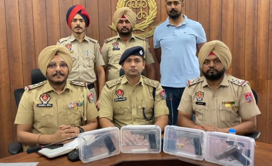ਖੰਨਾ ਪੁਲਿਸ ਨੇ ਗੈਰ-ਕਾਨੂੰਨੀ ਹਥਿਆਰਾਂ ਦੀ ਸਪਲਾਈ ਦੇ ਨੈੱਟਵਰਕ ਦਾ ਕੀਤਾ ਪਰਦਾਫਾਸ਼