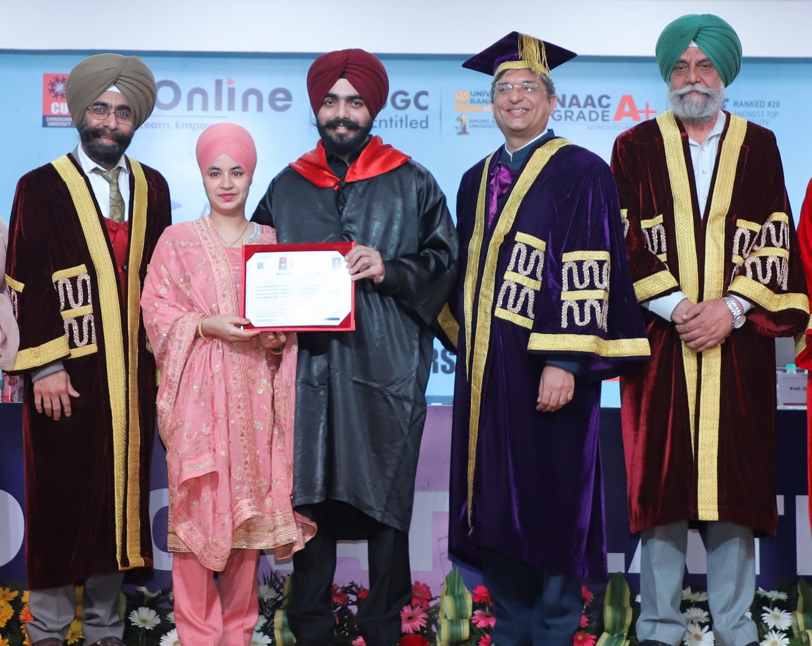 ਚੰਡੀਗੜ੍ਹ ਯੂਨੀਵਰਸਿਟੀ ਆਨਲਾਈਨ ਵੱਲੋਂ ਕਰਵਾਇਆ ਗਿਆ 6ਵਾਂ ਸਲਾਨਾ ਡਿਗਰੀ ਵੰਡ ਸਮਾਰੋਹ