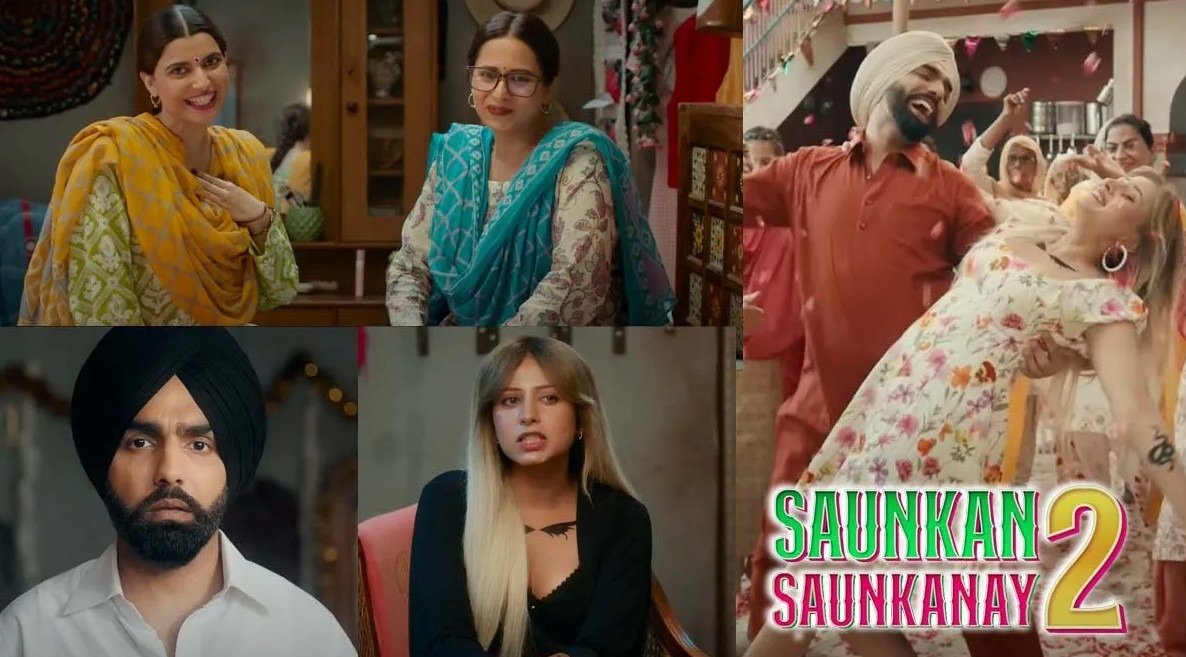 30 ਮਈ ਨੂੰ ਰਿਲੀਜ਼ ਹੋਈ Ammy Virk ਤੇ Sargun Mehta ਦੀ Saunkan Saunkanay 2 ਸਾਬਤ ਹੋਈ ਬਲਾਕਬਸਟਰ, 3 ਦਿਨਾਂ ‘ਚ ਕੀਤੀ ਜ਼ਬਰਦਸਤ ਕਮਾਈ