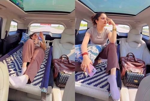 ਬਿਹਾਰ ਦੀ ਕੁੜੀ ਨੇ Mahindra XUV700 ਨੂੰ ਬਣਾਇਆ ਬੈੱਡਰੂਮ ,ਕੀ ਕਾਰ ਦੇ ਸੁਰੱਖਿਆ ਵਿਸ਼ੇਸ਼ਤਾਵਾਂ ਨਾਲ ਕੀਤੀ ਗਈ ਹੈ ਛੇੜਛਾੜ?