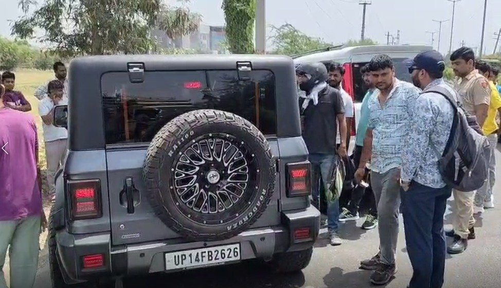 ਝੱਜਰ ਰੋਡ ‘ਤੇ ਥਾਰ ਵਾਲੇ ਦੀ ਦਾਦਾਗਿਰੀ, ਕੀਤਾ ਹੰਗਾਮਾ, ਭੱਜਾਈ ਕਾਰ, ਪੁਲਿਸ ਨੇ ਵੀ ਸਿਖਾਇਆ ਸਬਕ