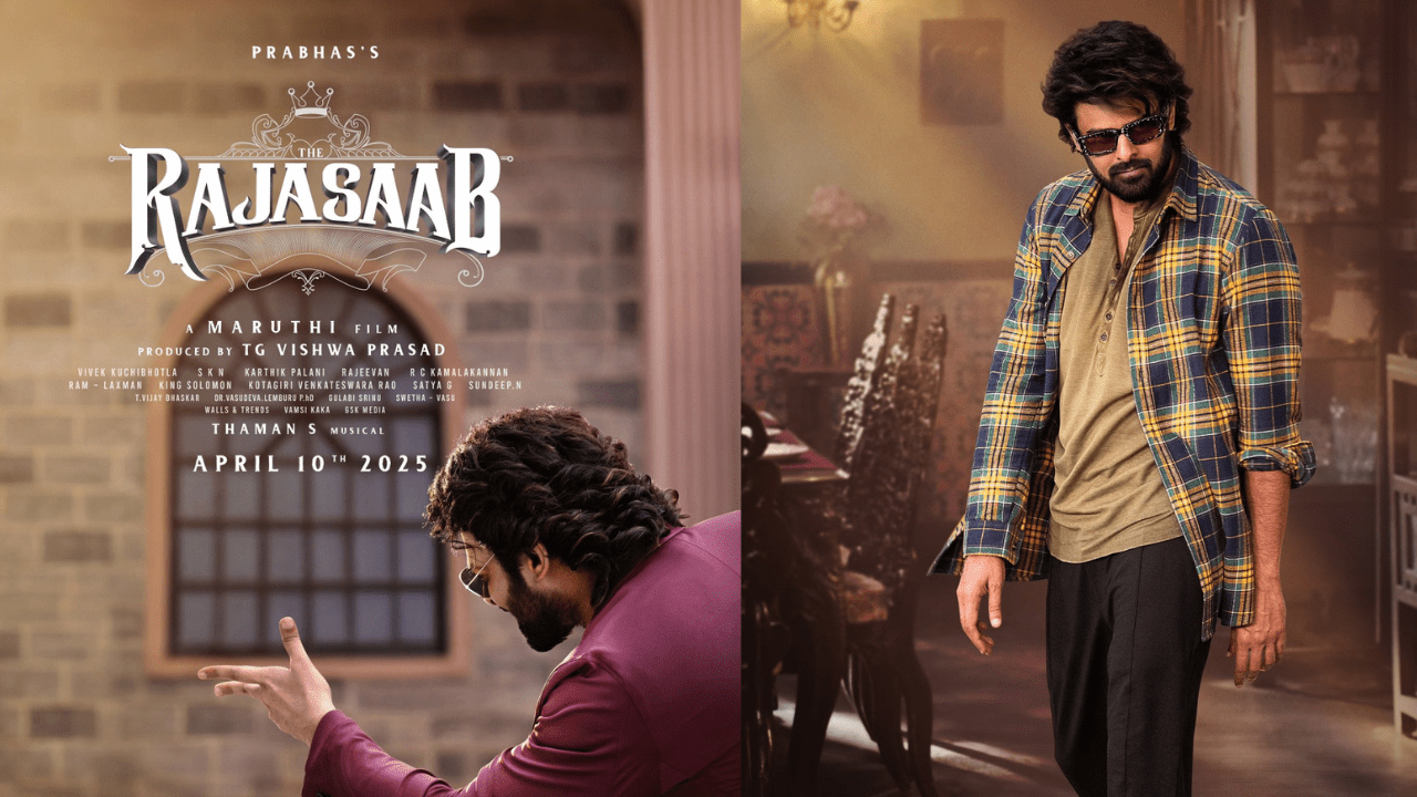 ਪਾਵਰਫੁੱਲ ਡਾਈਲੌਗ, ਸ਼ਾਨਦਾਰ ਸਕਰੀਨ ਪਲੇਅ ਨਾਲ ‘the Raja Saab’ ‘ਚ ਪ੍ਰਭਾਸ ਨੇ ਕੀਤੀ ਵਾਪਸੀ, ਦੇਖੋ ਰਿਲੀਜ਼ ਹੋਇਆ ਟੀਜ਼ਰ