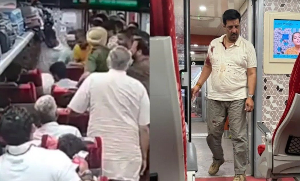वंदे भारत ट्रेन में BJP विधायक की दबंगई, एग्जीक्यूटिव कोच में 7-8 लोगों ने सीट ना बदले को लेकर बुजुर्ग यात्री को पीटा, वीडीयो वायरल