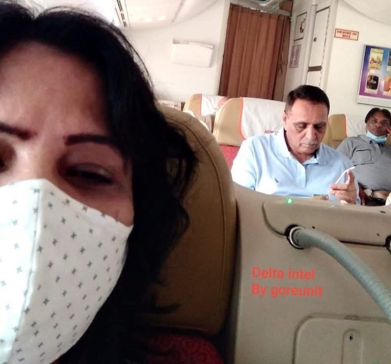 ਏਅਰ ਇੰਡੀਆ ਦੇ ਜਹਾਜ਼ ‘ਚ ਸਵਾਰ ਸੀ ਸਾਬਕਾ ਮੁੱਖ ਮੰਤਰੀ ਵਿਜੇ ਰੂਪਾਨੀ, ਤਸਵੀਰ ਆਈ ਸਾਹਮਣੇ