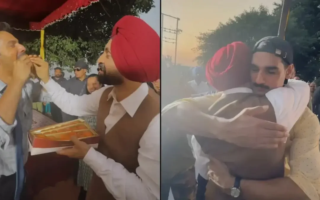 ਦਿਲਜੀਤ ਦੋਸਾਂਝ ਨੇ ਬਾਰਡਰ 2 ਦੀ ਸ਼ੂਟਿੰਗ ਕੀਤੀ ਪੂਰੀ ; ਲੱਡੂ ਖੁਆਉਂਦੇ ਤੇ ਸਹਿ-ਸਿਤਾਰਿਆਂ ਨਾਲ ਗਲੇ ਮਿਲਦੇ ਦਿਖਾਈ ਦਿੱਤੇ