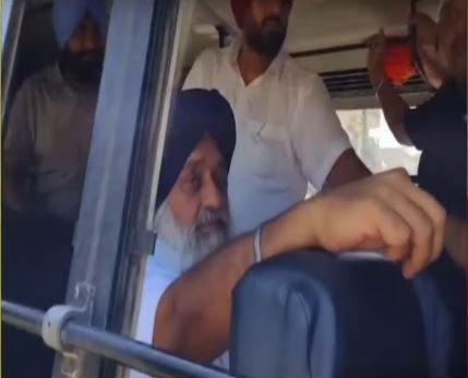 ਪੰਜਾਬ ਤੋਂ ਵੱਡੀ ਖ਼ਬਰ, ਸੁਖਬੀਰ ਬਾਦਲ ਨੂੰ ਕੀਤਾ ਗਿਆ ਡਿਟੇਨ