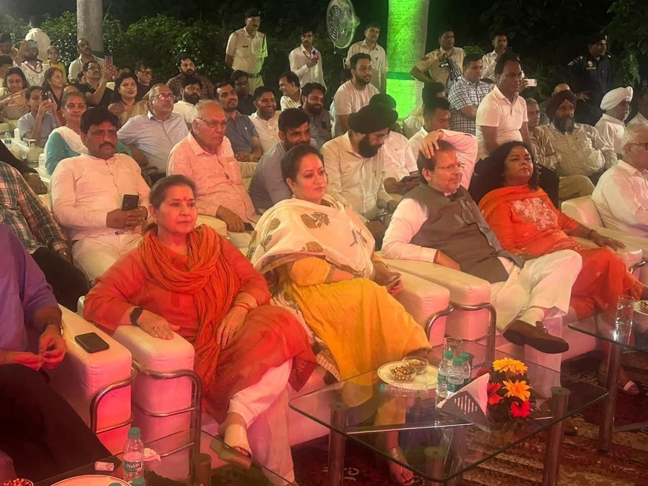 पिंजौर मैंगो मेले में पहुंचे मंत्री अरविंद शर्मा ने बांधा समा, रागनी गाकर जीता लोगों का दिल, देखें वीडियो