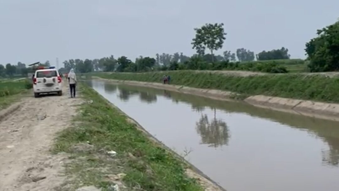 एनसीआर नहर में डूबने से मामा और दो भांजी की मौत, मामा का शव बरामद, भांजियों के शवों की हो रही तलाश