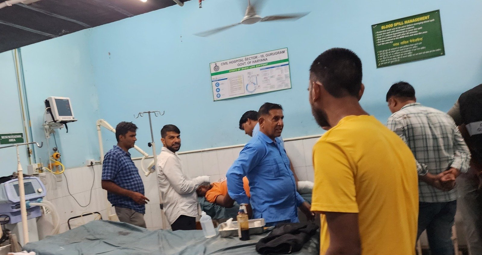 गुरुग्राम में बदमाशों और पुलिस के बीच हुई मुठभेड़, पकड़ा गया राजस्थान का वांछित अपराधी, पैर में लगी गोली