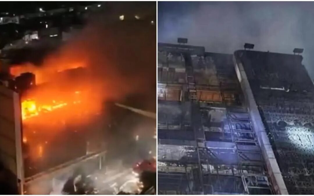इराक में दर्दनाक हादसा, शॉपिंग मॉल में लगी भयानक आग में 50 लोग जिंदा जले, कई झुलसे