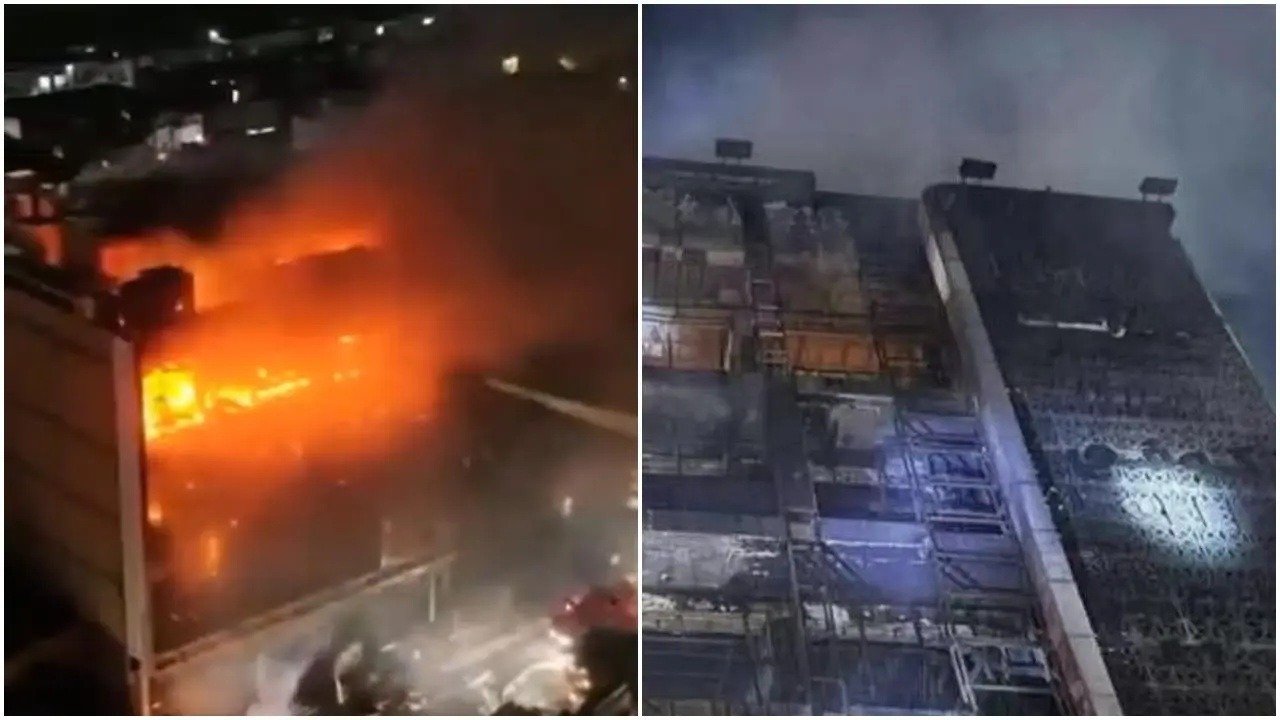 इराक में दर्दनाक हादसा, शॉपिंग मॉल में लगी भयानक आग में 50 लोग जिंदा जले, कई झुलसे