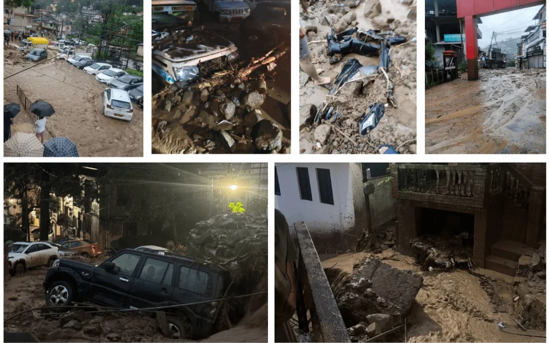 हिमाचल प्रदेश के मंडी में फिर से आई आपदा, अब तक 3 की मौत, कई लापता, लोगों के घरों में घुसा मलबा