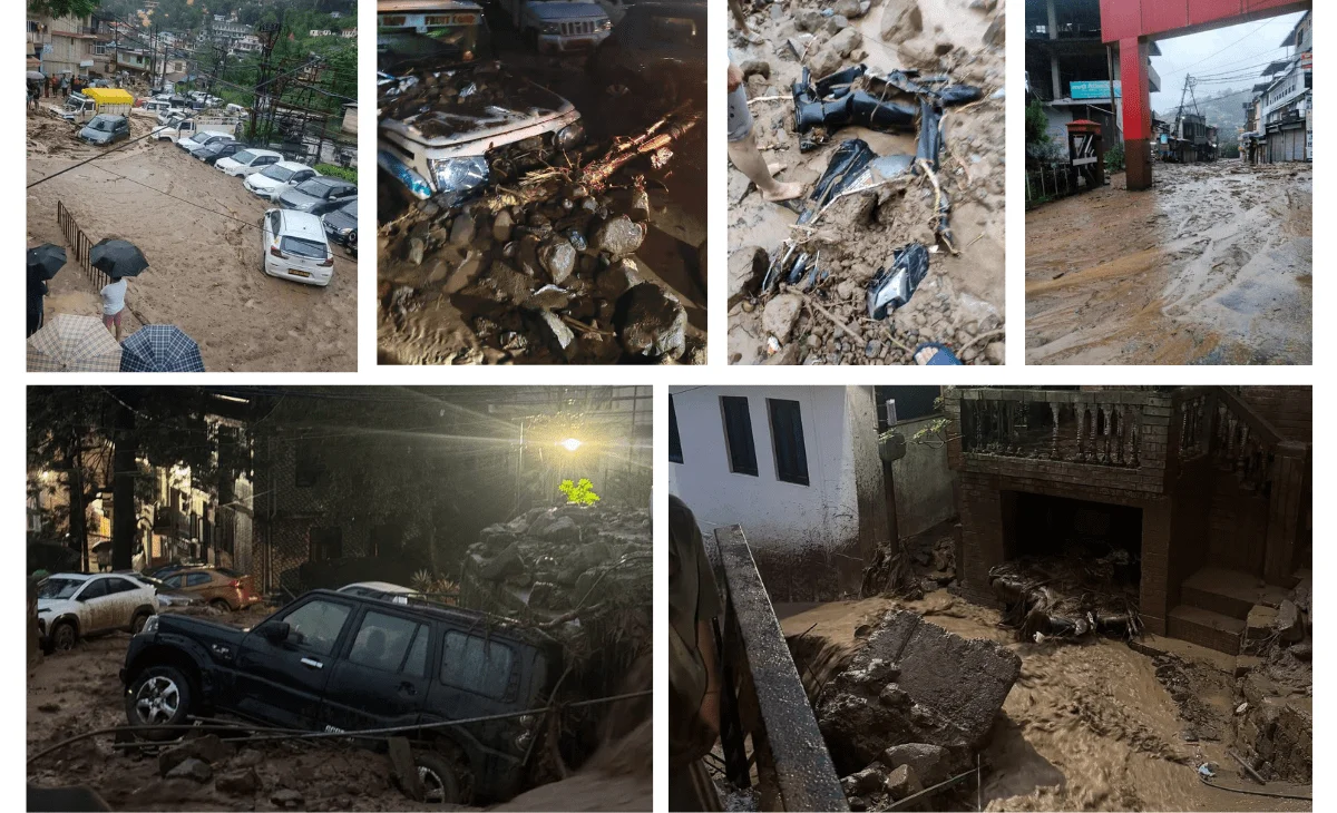 हिमाचल प्रदेश के मंडी में फिर से आई आपदा, अब तक 3 की मौत, कई लापता, लोगों के घरों में घुसा मलबा