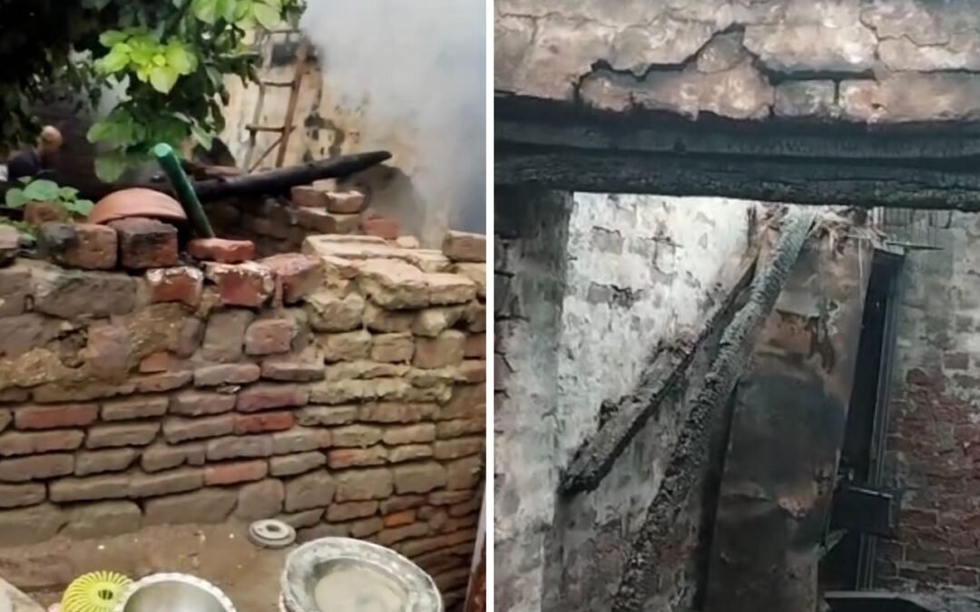 पानीपत में फटा सिलेंडर, पति-पत्नी समेत 10 वर्षीय बच्चा भी झुलसा, सारा सामान जलकर हुआ राख