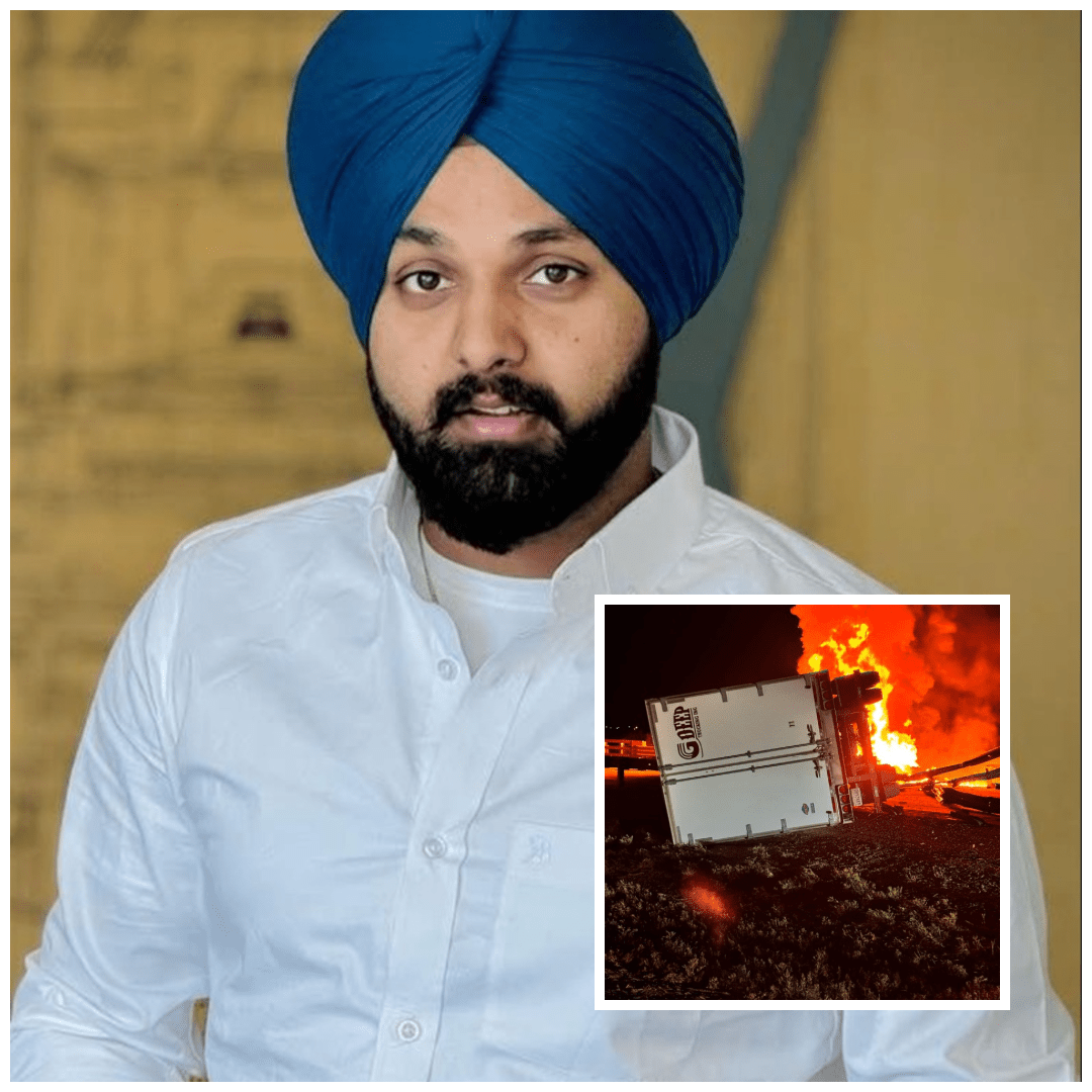 ਅਮਰੀਕਾ ‘ਚ ਦਰਦਨਾਕ ਸੜਕ ਹਾਦਸੇ ‘ਚ 24 ਸਾਲਾ ਪੰਜਾਬੀ ਨੌਜਵਾਨ ਦੀ ਮੌਤ, ਟਰਾਲੇ ਨੂੰ ਲੱਗੀ ਅੱਗ ਕਾਰਨ ਵਾਪਰਿਆ ਹਾਦਸਾ