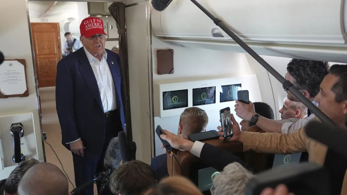 Donald Trump ਦੀ ਸੁਰੱਖਿਆ ਵਿੱਚ ਇੰਨੀ ਵੱਡੀ ਗਲਤੀ! ਗੋਲਫ ਕੋਰਸ ਵਿੱਚ ਇੱਕ ਵੜਿਆ ਅਣਜਾਣ ਜਹਾਜ਼