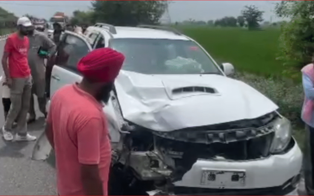 Accident in Moga: ਮੋਗਾ ‘ਚ ਖੌਫ਼ਨਾਕ ਸੜਕ ਹਾਦਸਾ, ਭਰਾ ਨੂੰ ਰੱਖੜੀ ਬੰਨ੍ਹਣ ਜਾ ਰਹੀ ਭੈਣ ਦੀ ਕਾਰ ਦੀ ਟੱਕਰ ‘ਚ ਮੌਤ