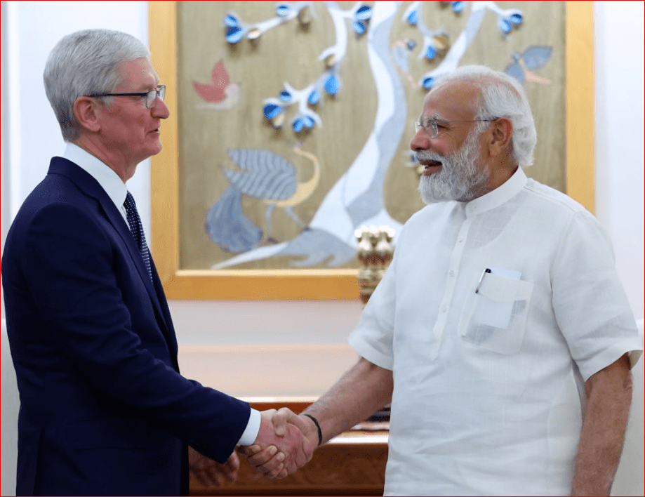 ਇੱਕ ਪਾਸੇ ਟਰੰਪ ਨੇ ਲਗਾਇਆ ਟੈਰਿਫ, ਦੂਜੇ ਪਾਸੇ ਟਿਮ ਕੁੱਕ ਨੇ ਕੀਤਾ ਵੱਡਾ ਐਲਾਨ; ਭਾਰਤ ਵਿੱਚ ਐਪਲ ਦਾ ਵਧ ਰਿਹਾ ਹੈ ਵਿਸ਼ਵਾਸ