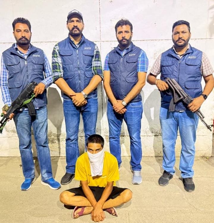 ਪੰਜਾਬ AGTF ਨੇ ਤਰਨਤਾਰਨ ਦੇ ਨੌਸ਼ਹਿਰਾ ਪੰਨੂਆ ਵਾਸੀ ਜਗਰੋਸ਼ਨ ਸਿੰਘ ਨੂੰ ਕੀਤਾ ਗ੍ਰਿਫ਼ਤਾਰ